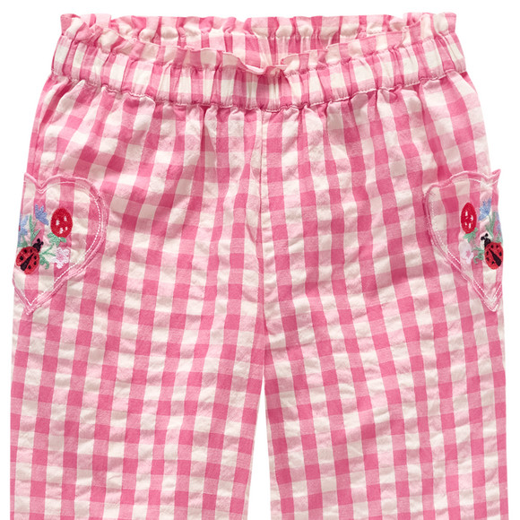 Mädchen Hose mit Stickerei