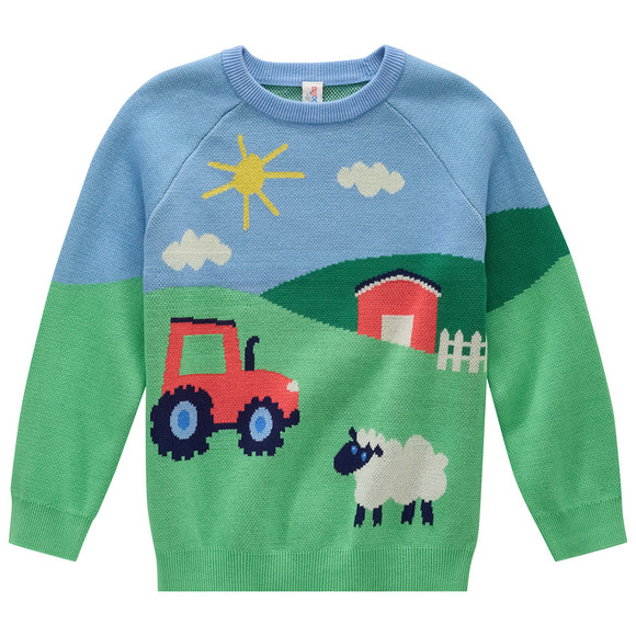Jungen T-Shirt mit Allover-Motiv