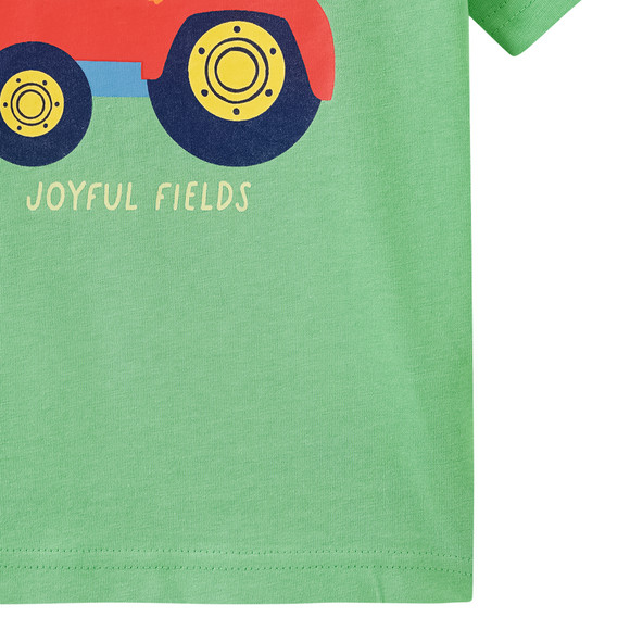 Jungen T-Shirt mit Traktor-Print