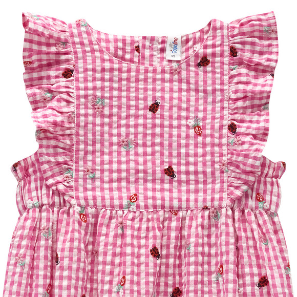 Mädchen Kleid mit Stickerei