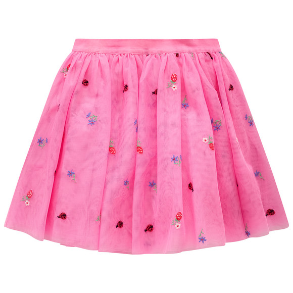 Mädchen Tüllrock mit Stickereien