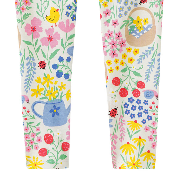 Mädchen Leggings mit Allover-Print