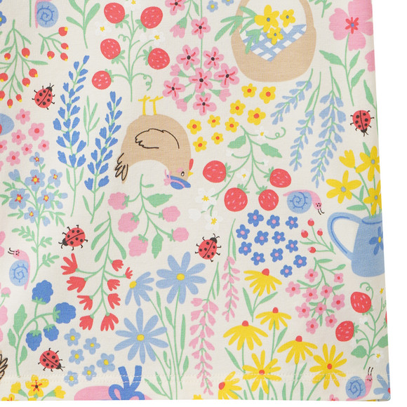 Mädchen T-Shirt mit Allover-Print