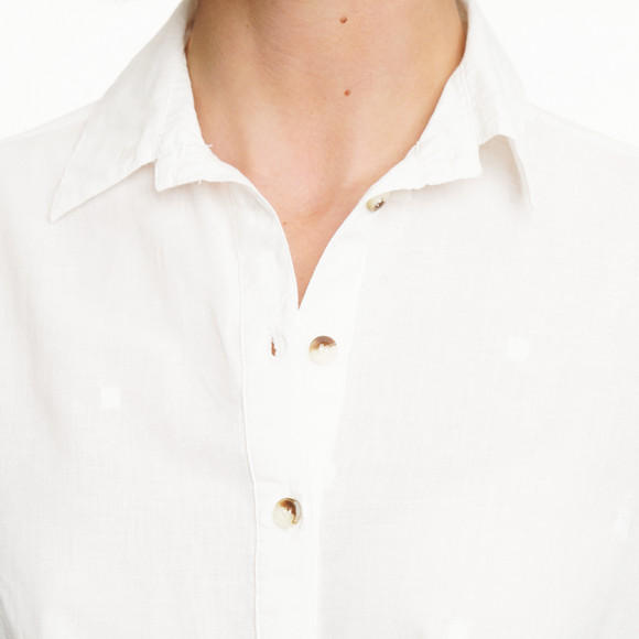 Damen Bluse mit Knotendetail