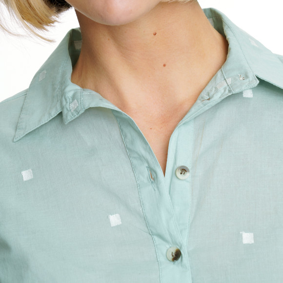 Damen Bluse mit Knotendetail