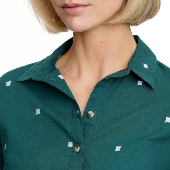 Damen Bluse mit Knotendetail