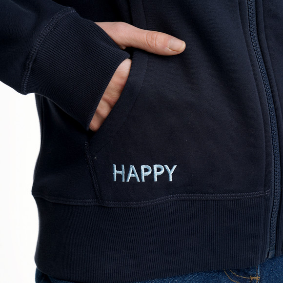 Damen Sweatjacke mit Stickerei