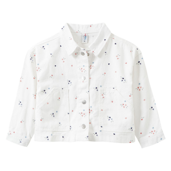 Mädchen Hemd mit Blumen-Print