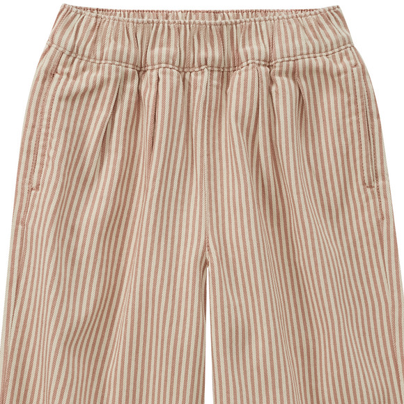 Mädchen Wide-Leg-Hose mit Streifen