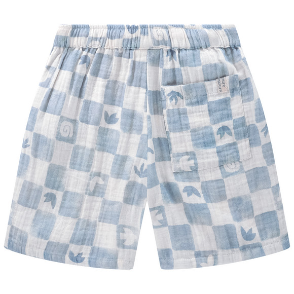 Jungen Musselinshorts mit Allover-Muster