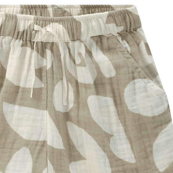Jungen Musselinshorts mit Allover-Muster