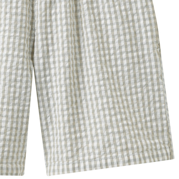 Jungen Seersucker-Shorts kariert