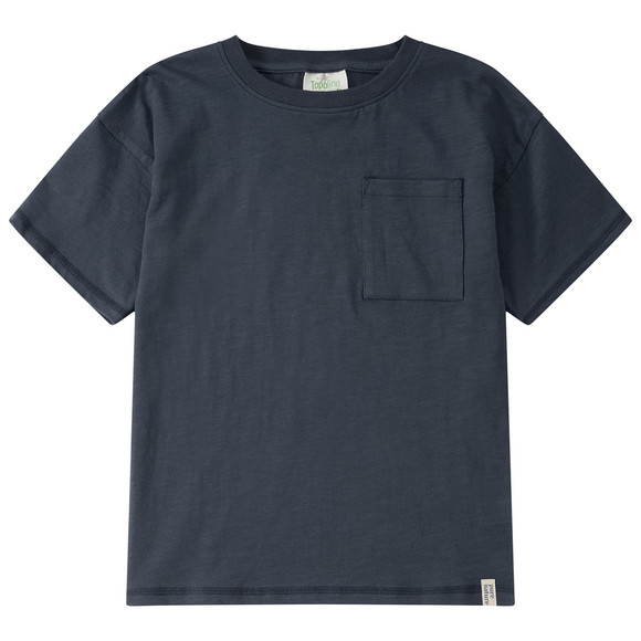2 Jungen T-Shirts mit Brusttasche