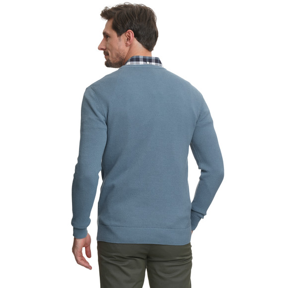 Herren Strickpullover mit Struktur
