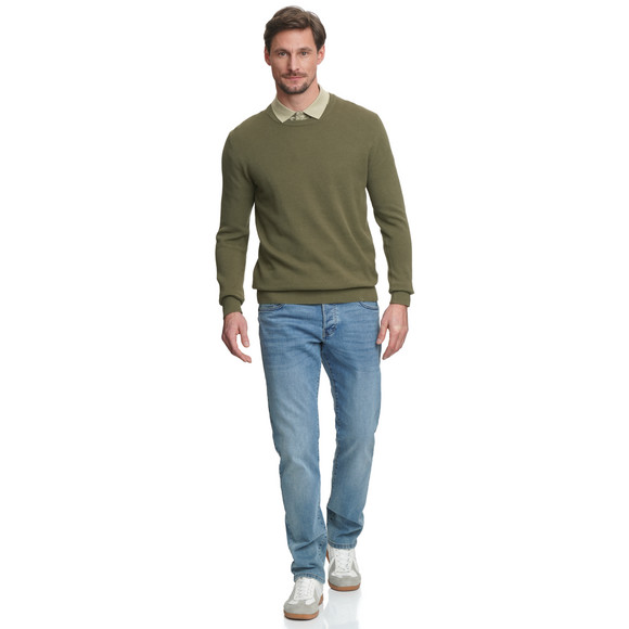Herren Strickpullover mit Struktur