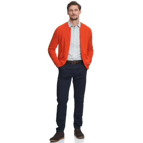 Herren Strickjacke mit Reißverschluss