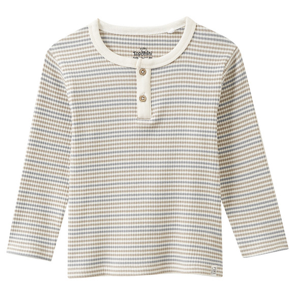 Baby Langarmshirt mit Streifen