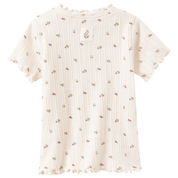 Baby T-Shirt mit Blümchen