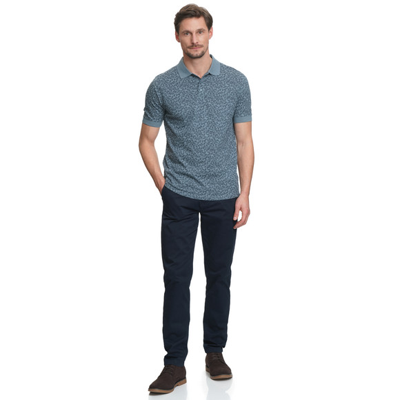 Herren Poloshirt mit Muster