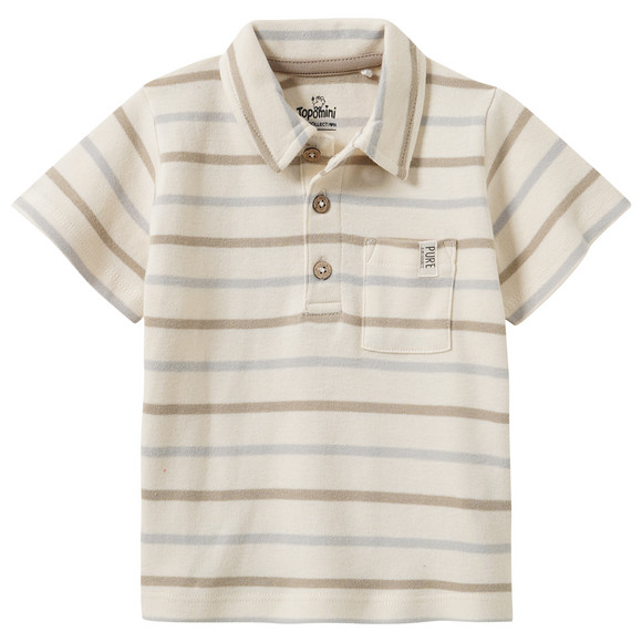 Baby Poloshirt mit Streifen