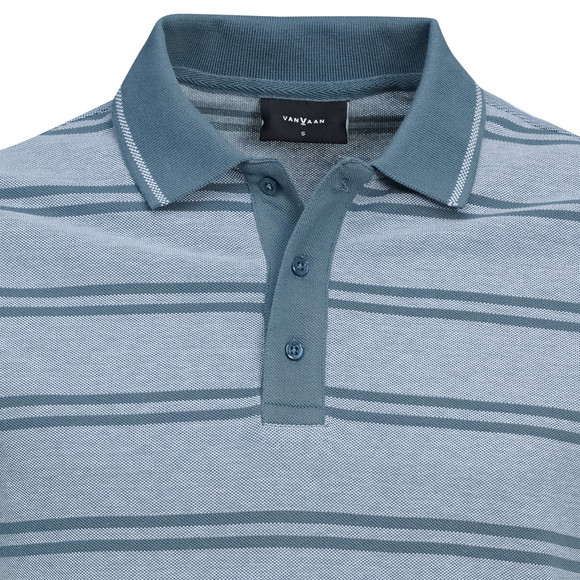 Herren Poloshirt mit Streifen