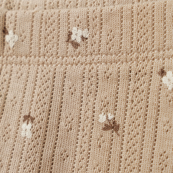Legging voor newborns met bloemetjes