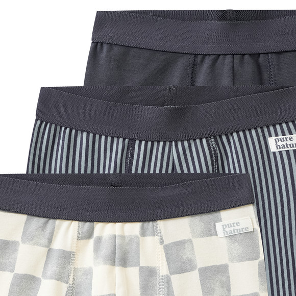 3 Jungen Boxer aus Bio-Baumwolle