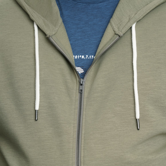 Herren Sweatjacke in Unifarben