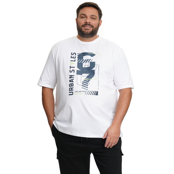 Herren-T-Shirt mit großem Print