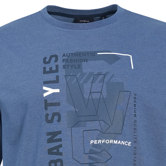 Herren-T-Shirt mit großem Print