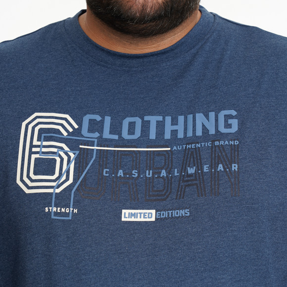 Herren-T-Shirt mit großem Print