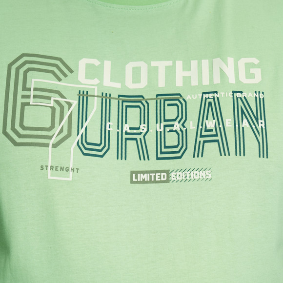 Herren-T-Shirt mit großem Print