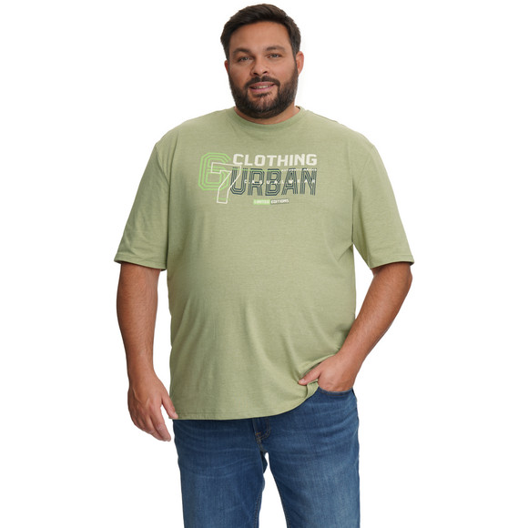 Herren-T-Shirt mit großem Print