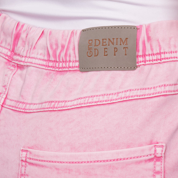 Damen Jeggings mit Used-Waschung