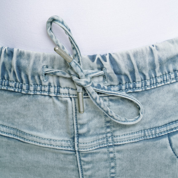 Damen Jeggings mit Used-Waschung