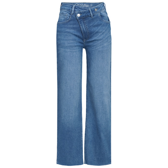 Damen Straight-Jeans im Relaxed-Style