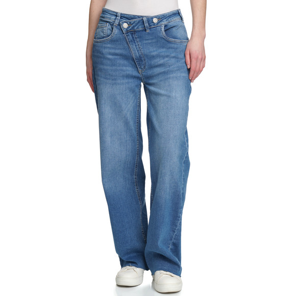 Damen Straight-Jeans im Relaxed-Style