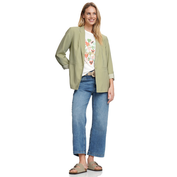 Damen Blazer mit Reverskragen