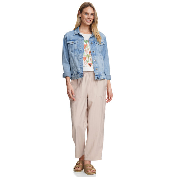 Damen Jeansjacke mit Knöpfen