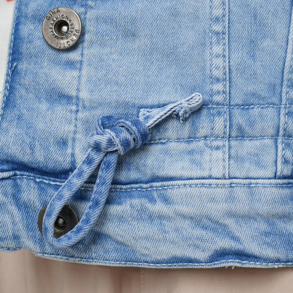 Damen Jeansjacke mit Knöpfen