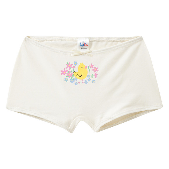 5 Mädchen Pantys mit Blümchen-Print