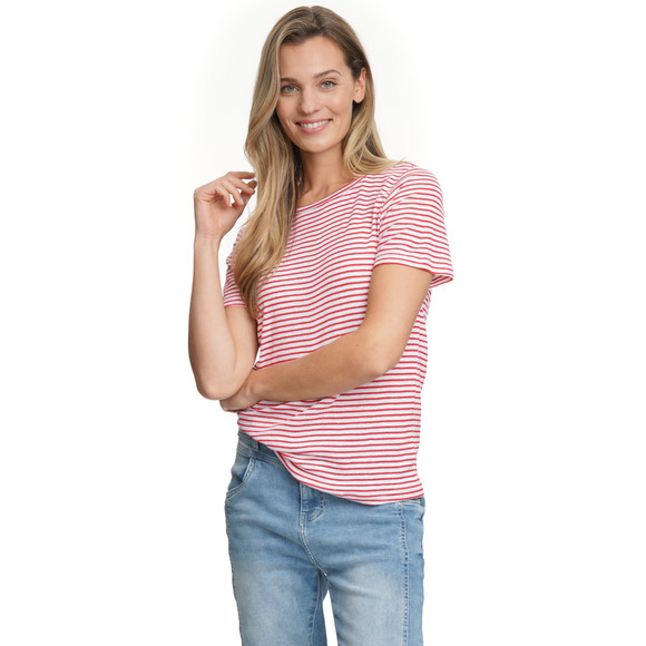 Damen T-Shirt mit Effektgarn