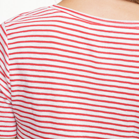 Damen T-Shirt mit Effektgarn