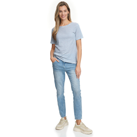Damen T-Shirt mit Effektgarn