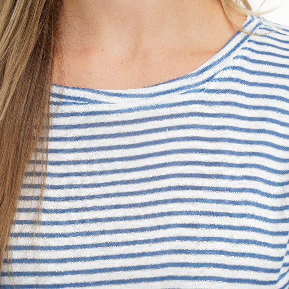 Damen T-Shirt mit Effektgarn