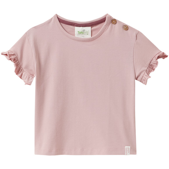 2 Baby T-Shirts mit Rüschenärmeln
