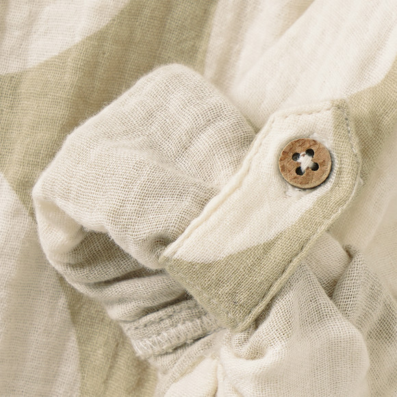 Baby Musselinhemd mit Allover-Muster