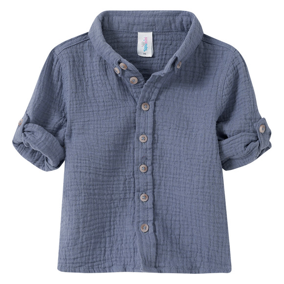 Baby Musselin-Hemd aus Bio-Baumwolle