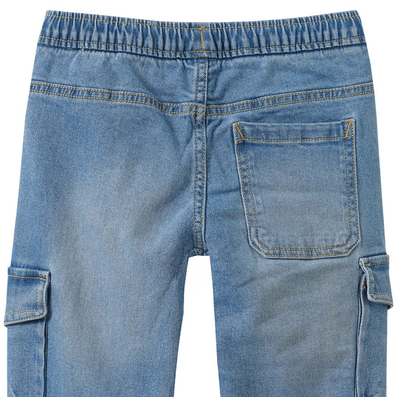 Jungen Cargo-Jeans mit Elastikbund