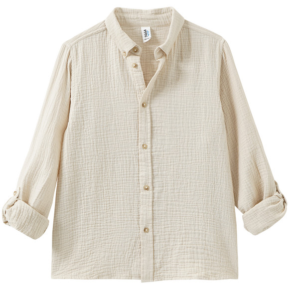 Jungen Musselin-Hemd aus Bio-Baumwolle